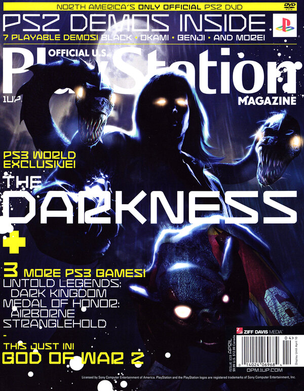Official U.S. PlayStation Magazine Issue 103 (April 2006) cover